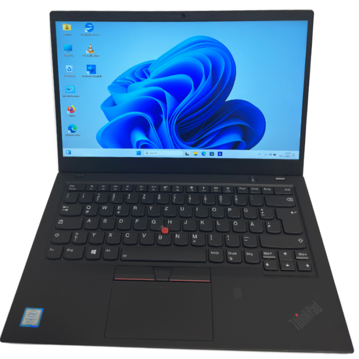 Lenovo ThinkPad X1 Carbon Gen.6 ,Intel i7-8550U, 16GB RAM, 512 GB SSD, Win 11Pro