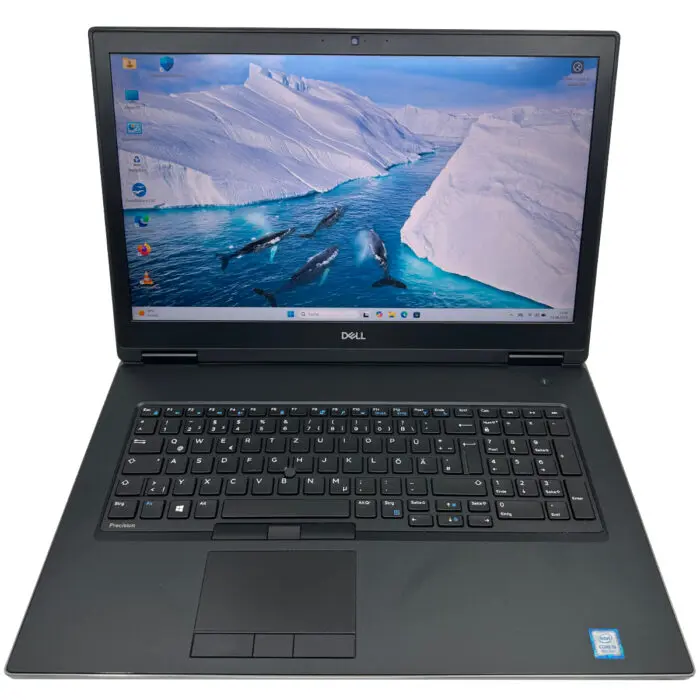 Dell Precision 7730, Intel i9-8950HK, 64GB RAM, 1TB SSD, Grafikkarte, Win 11 Pro