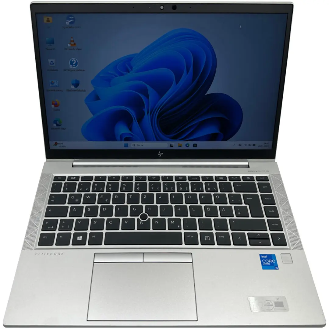 HP EliteBook 840 G8, Intel i5-1145G7, 16 GB RAM, 256GB SSD, Win 11 Pro