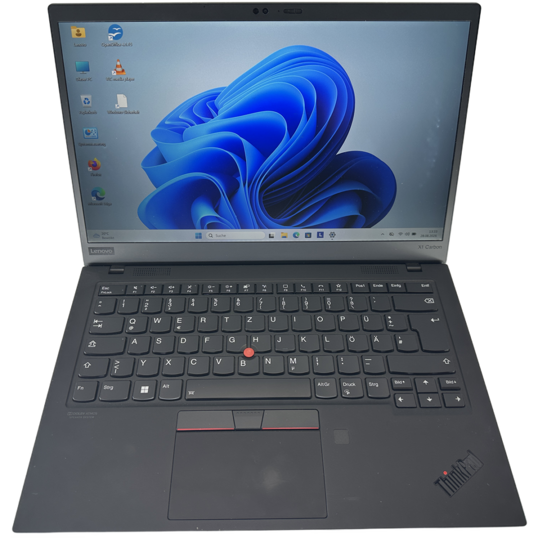 Lenovo ThinkPad X1 Carbon Gen. 8, Intel i5-10310U, 8GB RAM, 256GB SSD, B-Ware